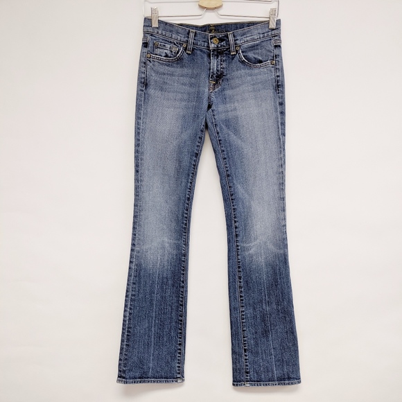 7 for all mankind | bootcut mid-rise denim jeans - Picture 2 of 7